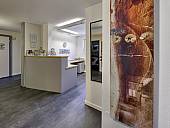 Empfangsbereich Zahnarztpraxis Olsen